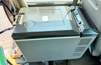 マイクロバス 冷蔵庫